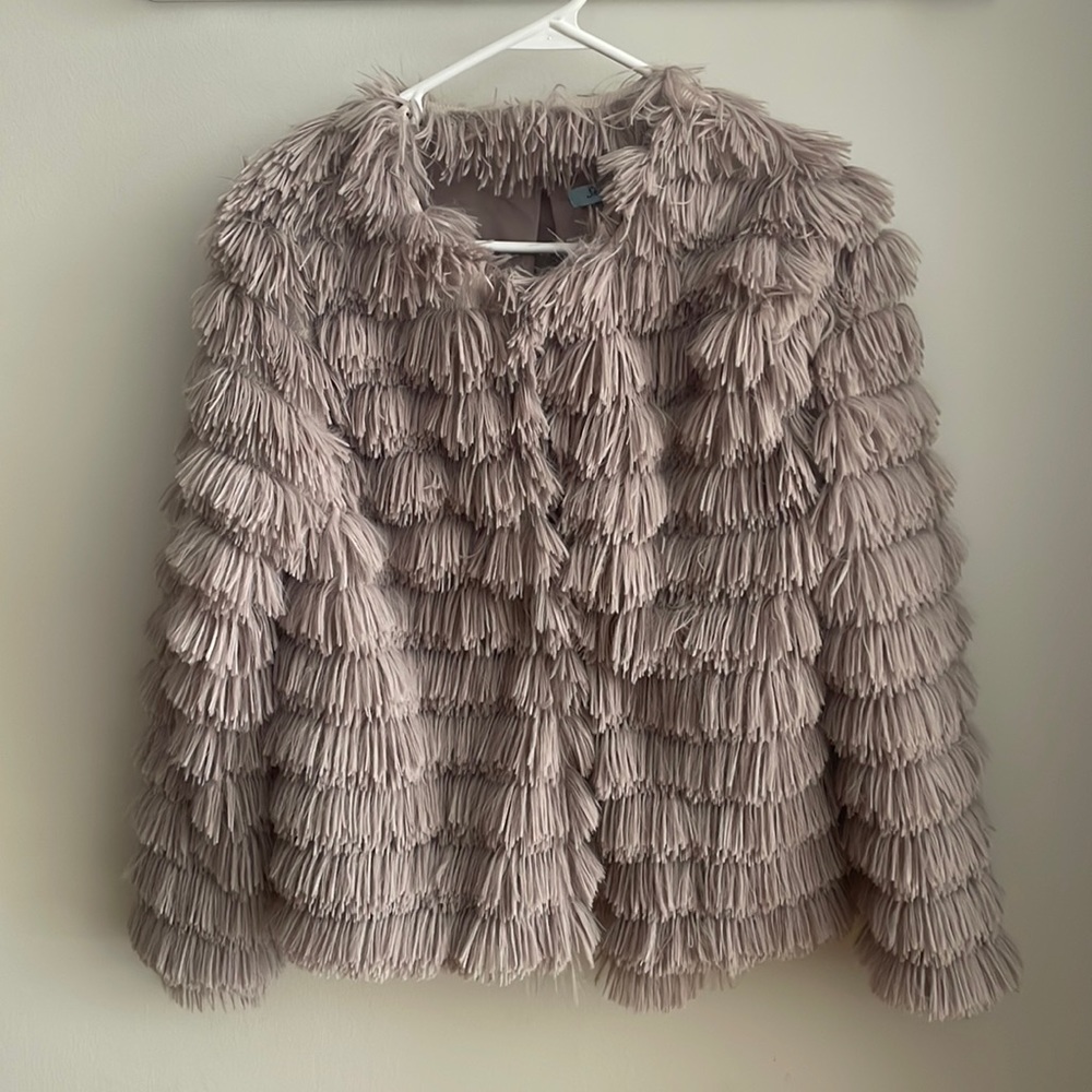 She + Sky jacket, size small, gray